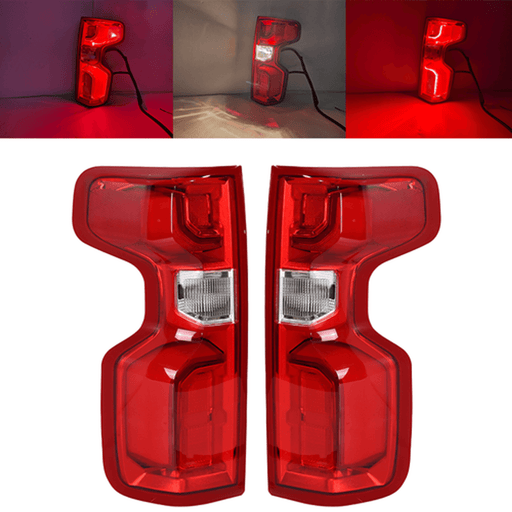 DURAFORCE LED Tail Lights w/Wiring Harness Left+Right For 2019-2023 Chevy Silverado 1500