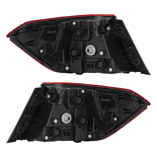DURAFORCE Set Tail Lights For 2022 2023 2024 Honda Civic Sedan Rear Lamps Outer Inner Side