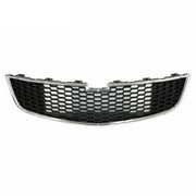 DURAFORCE Front Upper Lower Grille Grill Black Plastic Trim For Chevrolet Cruze 2011-2014