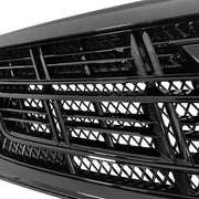 DURAFORCE For 2013-2017 Cadillac XTS Front Bumper Black Upper Grille Lower Grill 2PCS