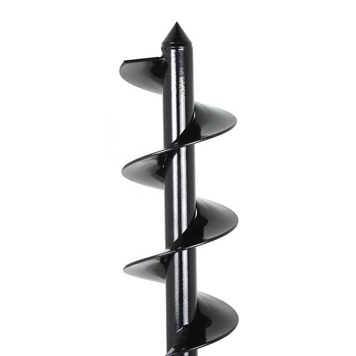 DURAFORCE Hand Operated Auger Drill Bit for Planting, T Shaped 4"X24" Garden Auger