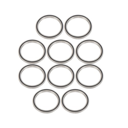 DURAFORCE Pre-Lubricated Deep Groove Ball Bearing 10Pcs 50×62×6mm 6710-2RS Bore Sealed