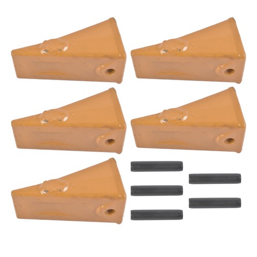 DURAFORCE X156 X156S Dirt Teeth Bucket Teeth/Tooth with P156 Roll Pins 5 PCS Alloy Steel