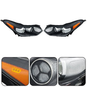 DURAFORCE 1Pair Headlights Assembly Set For Kia Sportage 2017-2022 Clear Halogen w/LED DRL
