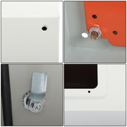 DURAFORCE Electrical Enclosure 20x20x6" Carbon Steel IP65 Wall Mount Junction Box w/ Lock