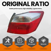 DURAFORCE Outer Tail Light Right Side for 2013-2015 for Honda Accord Sedan EX LX Sport