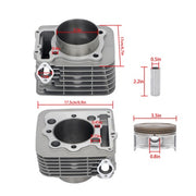 DURAFORCE Crankshaft Bearings Piston Cylinder Gasket Kit 89mm FOR Honda TRX400EX 1999-2014