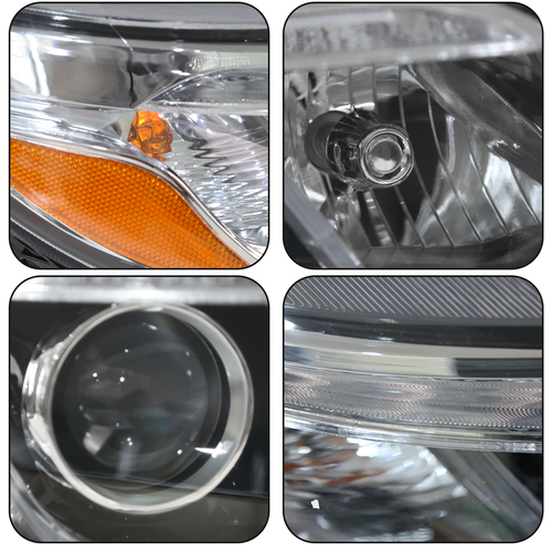 DURAFORCE For 2014 2015 Kia Sorento EX SX Halogen W/LED DRL Projector Headlight Left Right
