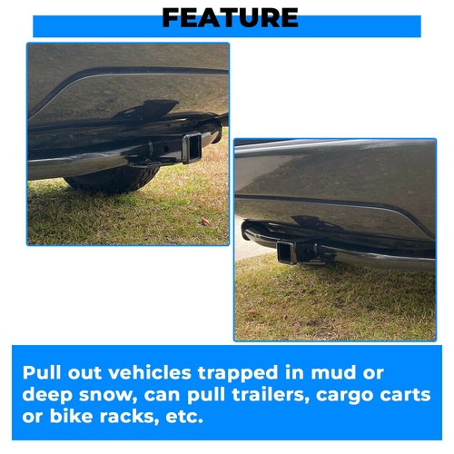 Class 3 Trailer Hitch 2 Inch Receiver for 1999-2004 Jeep Grand Cherokee Rear Towing