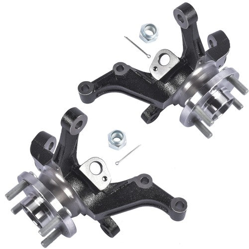 DURAFORCE Pair Steering Knuckle Left & Right for Chevy Aveo Aveo5 Pontiac G3 1.6L L4 04-11