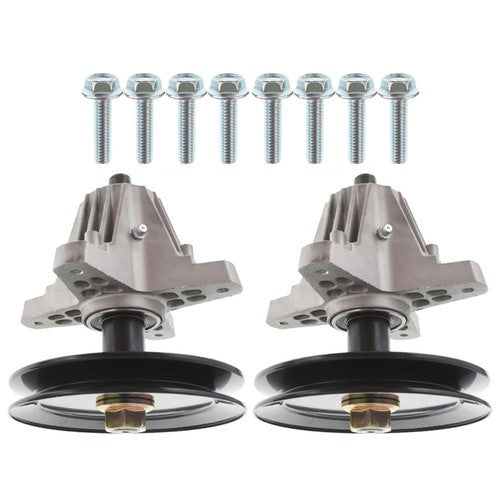 DURAFORCE Spindle Assembly W/Pulley Bolt For Troy Bilt MTD 618-06991 918-06991 2pcs