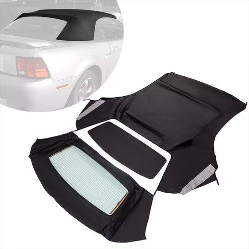 DURAFORCE For Ford Mustang 1994-2004 Convertible Soft Top w/ Heated Glass Window Sailcloth