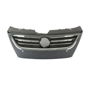 DURAFORCE For 2009-2012 VW Volkswagen Passat CC Front Bumper Upper Grille Black Chrome