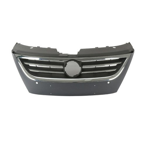 DURAFORCE For 2009-2012 VW Volkswagen Passat CC Front Bumper Upper Grille Black Chrome