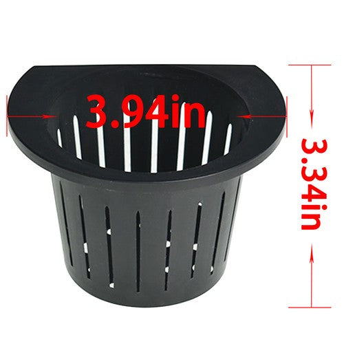 DURAFORCE Pink Self-Watering Plant Flower Pot Wall Hanging Plastic Planter Garden 7 Pack