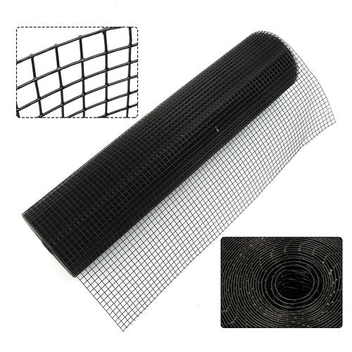 DURAFORCE 1.2*1.2in 36in*50ft Hardware Cloth Chicken Wire Fence Vinyl Coated Welded Mesh
