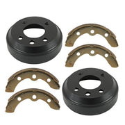 DURAFORCE Brake Drums Shoes Kit 1982-1992 For Yamaha G1, G2, G8, G9 Gas/Electric Golf Cart