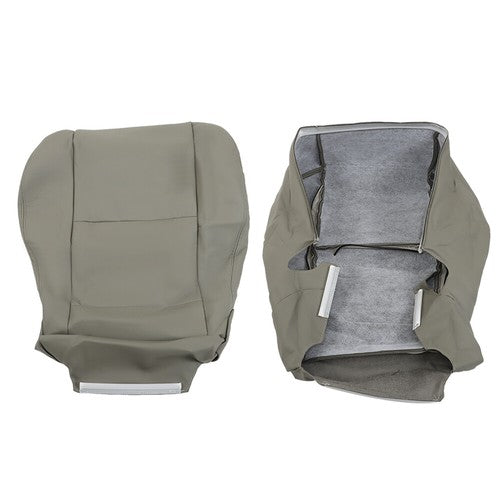 DURAFORCE Suit For 2000-2007 Toyota Sequoia 4PCS Front Driver & Passenger Seat Cover Gray