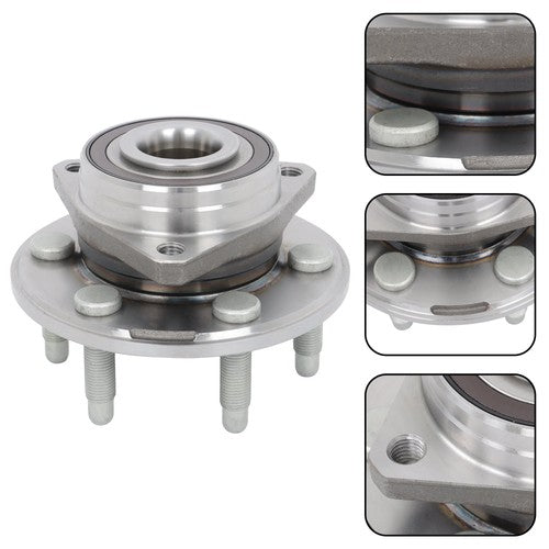 DURAFORCE 4pc Front Rear Wheel Bearing Hub Kit For Cadillac SRX 2010 2011 2012 2013-2016