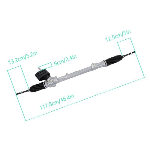 DURAFORCE Power Steering Rack & Pinion Assembly Fit For Nissan Sentra Nismo 1.6L 2017-2019