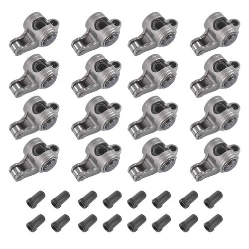 DURAFORCE 16x Roller Rocker Arm Self-Aligning for Small Block Chevy SBC 350 7/16'' Stud