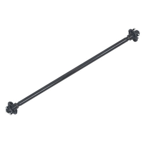 DURAFORCE 2K 2000lbs Trailer Axle 4 lug-4' 54' HF w/ U-Bolt Kit For trailers RVs trucks