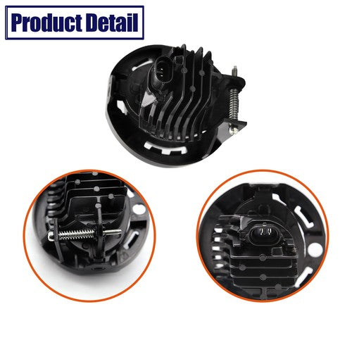 LED Fog Lights For 2014-2021 Jeep Grand Cherokee Compatible Front Lamps Assembly