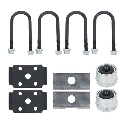 DURAFORCE (with U-Bolt Kit) Trailer Axle 4 lug-4" Idler 58" Hub Face Fit For 2000lbs