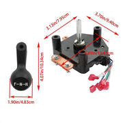 DURAFORCE 36 Volt Heavy Duty Forward Reverse Switch With Handle For Club Car DS Golf Cart