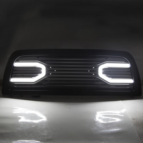 DURAFORCE Grille Shell with Lights for 2010-2018 Dodge Ram 2500 3500 4500 5500 Big Horn