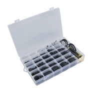 DURAFORCE 32 Size 1540 Pcs Rubber O Rings Assortment Kit with Pick and Hook Set 4mm-50mm