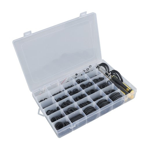 DURAFORCE 32 Size 1540 Pcs Rubber O Rings Assortment Kit with Pick and Hook Set 4mm-50mm