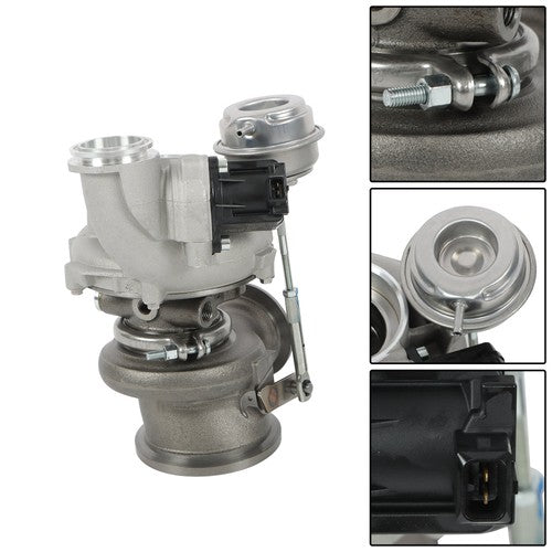 DURAFORCE 11657576985 2PCS Turbocharger for BMW 550i 650i 750i X5 X6 xDrive N63 4.4L V8