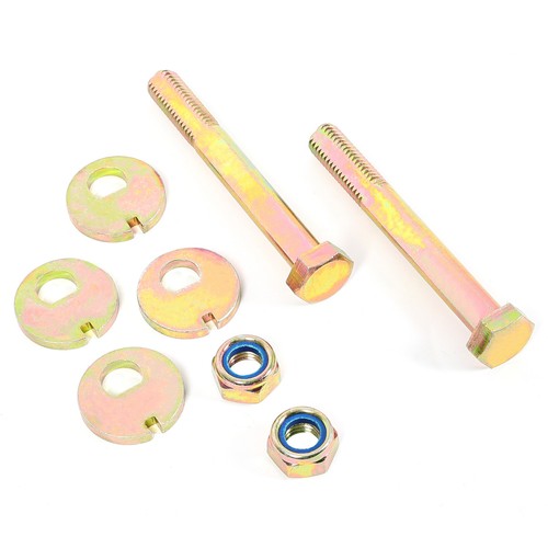 DURAFORCE Front Lower Control Arm Cam Bolt Kit for 97-18 Jeep Wrangler TJ JK Alignment