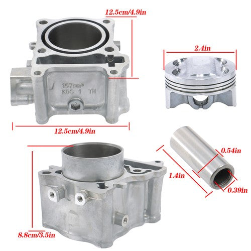 DURAFORCE Cylinder Piston Kit 62MM Motorcycle For HONDA PCX160 PCX150 160CC 2021-2022 New