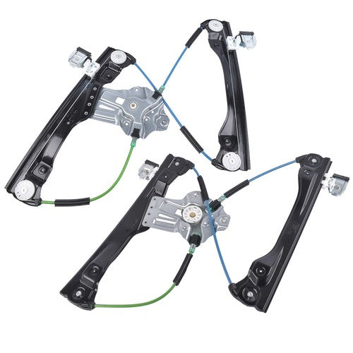 DURAFORCE Door Window Regulator w/o Motor Front Left & Right Side for Chevy Volt 2011-2015