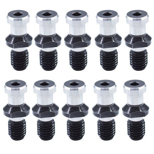 DURAFORCE CAT40 75?? 0.747" Pull Stud Coolant Thru Retention Knob For Mori Doosan 10Pcs