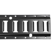 DURAFORCE Heavy Duty 6 Pack 5FT E Track Rails Carbon Steel Black Powder Coated Universal