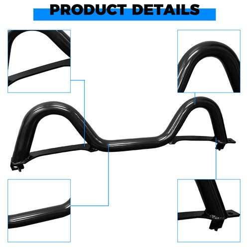 Stainless Steel Polishing Euro Style Roll Bar for 1990 2005 Mazda Miata MX5