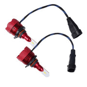 DURAFORCE Pair 9005 6000K LED Car Headlights Fog Lights Hi/Low Beam Bulbs Sets 55W 16000LM