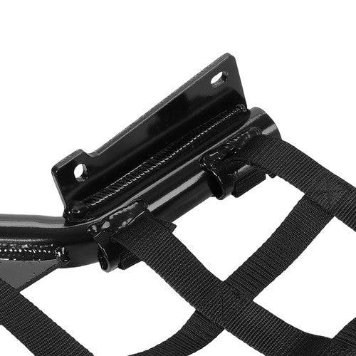DURAFORCE Aluminum Nerf Bars Foot Guard Pegs For Yamaha Raptor 700 YFM 700 YFM700 Black