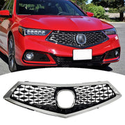 DURAFORCE Fit 2018 2019 2020 Acura TLX Front Bumper Chrome Grille Grill Assembly