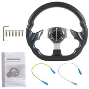 DURAFORCE 12" inch Golf Cart Steering Wheel For Yamaha EZGO Club Car Black USA