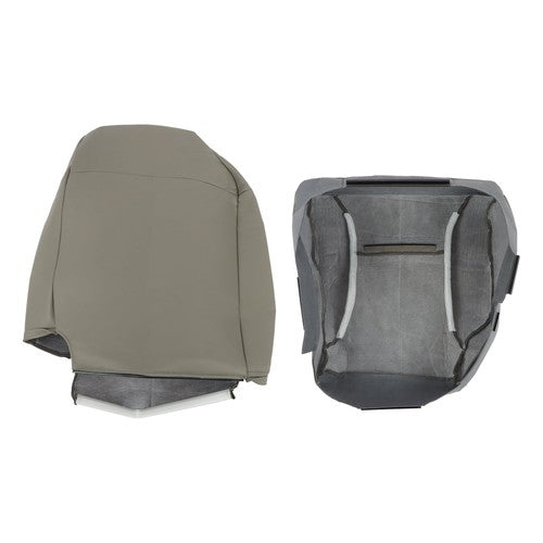 DURAFORCE Driver For Dodge Ram 1500 2500 3500 SLT 1998-2002 Bottom&Top Leather Seat Cover