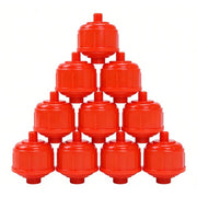 DURAFORCE 10PCS DISPOSABLE INLINE AIR FILTERS FIT FOR HVLP Paint Spray Gun Universal Red