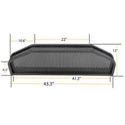 DURAFORCE Front Clay Basket Utility Cargo Storage Basket Fit For EZGO TXT Golf Cart