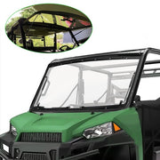 DURAFORCE 3-IN-1 Flip Windshield For 1000/900 Crew 2014-2025 2015-16 Polaris Ranger 570 XP