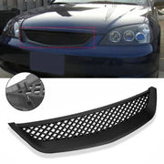 DURAFORCE Front Bumper Upper Grill Mesh Hood Grille For 2001-2003 Honda Civic JDM Type R