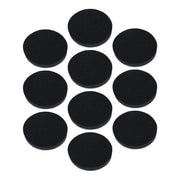 DURAFORCE 10 Pcs 3" Soft Foam Interface Sponge Pad for Random Orbital Sander - Hook & Loop