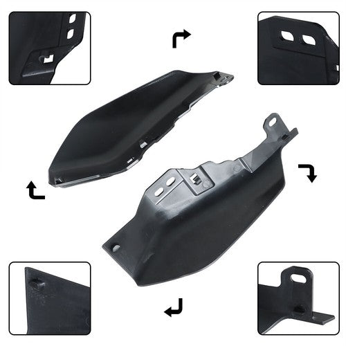 DURAFORCE Mid-Frame Air Heat Deflector Shield For Touring Road King Street Glide 2017-2022